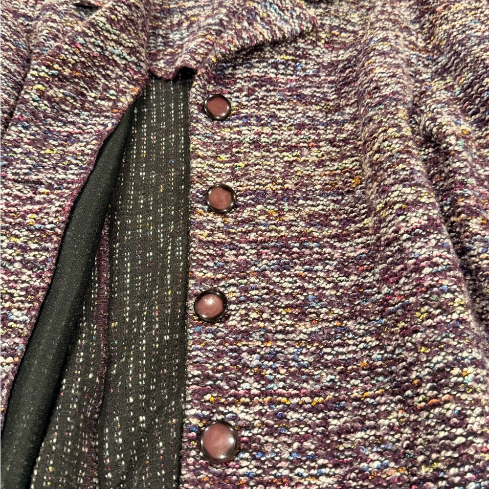 Sag Harbor Multicolor Tweed Blazer - Picture 4 of 12